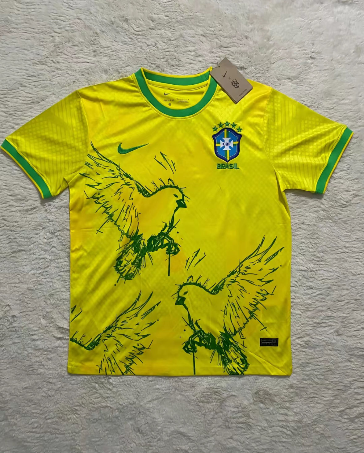 Brazil ‘Yellow Birds’ Premium Jersey