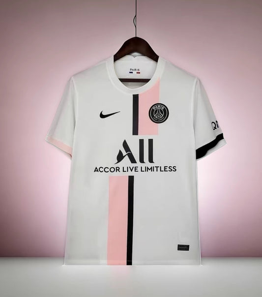 Paris ‘Pink / White’ Jersey - 2021/22 Away Jersey