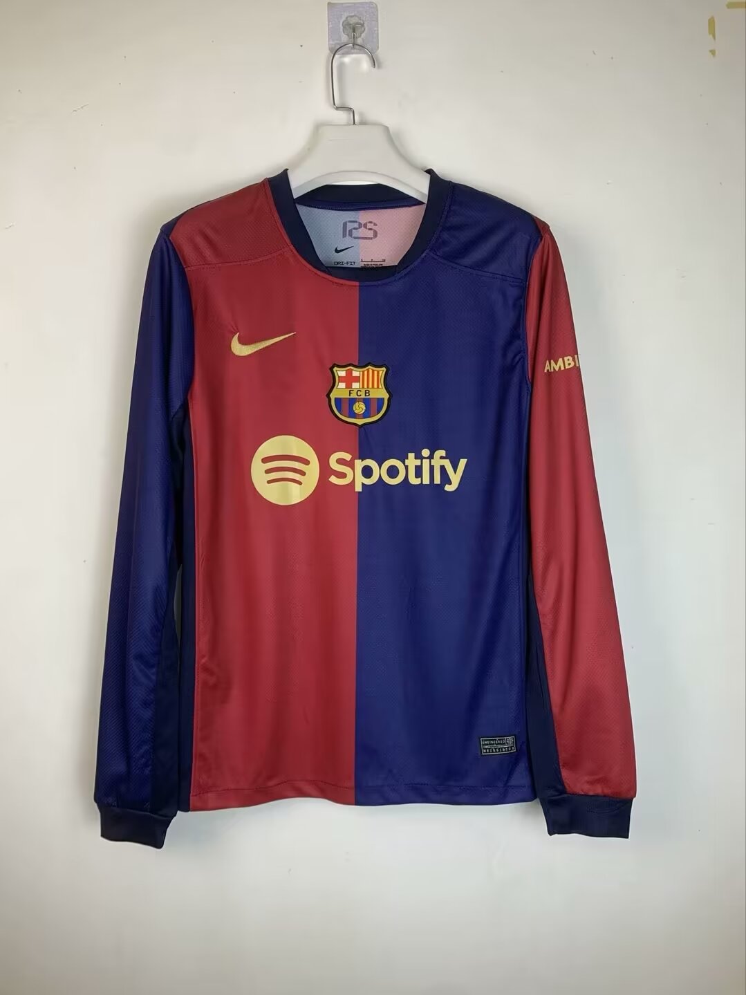 Barcelona 2024/25 Home Jersey (Long Sleeve)