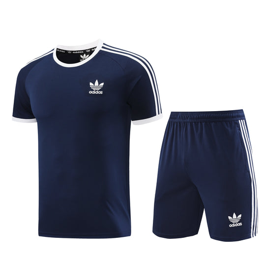 Dri-Fit Training Set - Navy / White