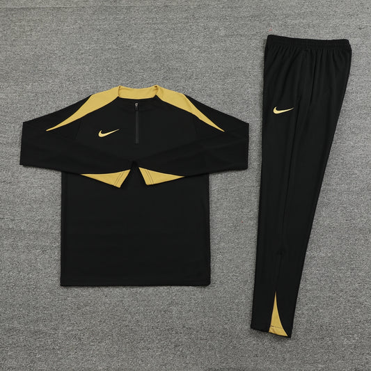 Dri-Fit Academy Set (New Season) - Black / Gold