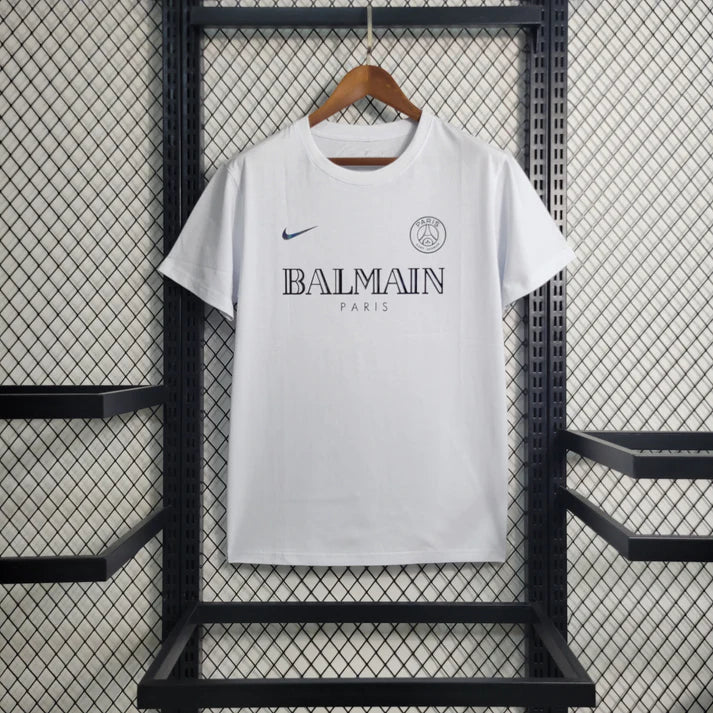 PSG ‘BALMAlN’ Premium Jersey - White