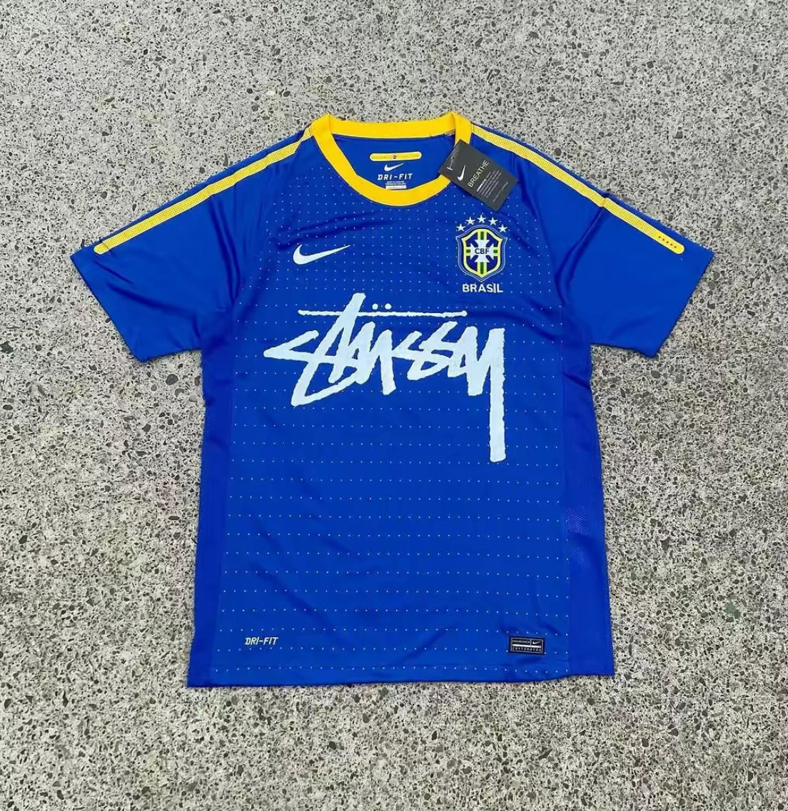 Brazil x STUSSY ( Blue / Yellow ) - Special Edition Jersey