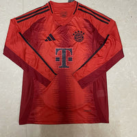 Bayern Munich 2024/25 Home Jersey (Long Sleeve)