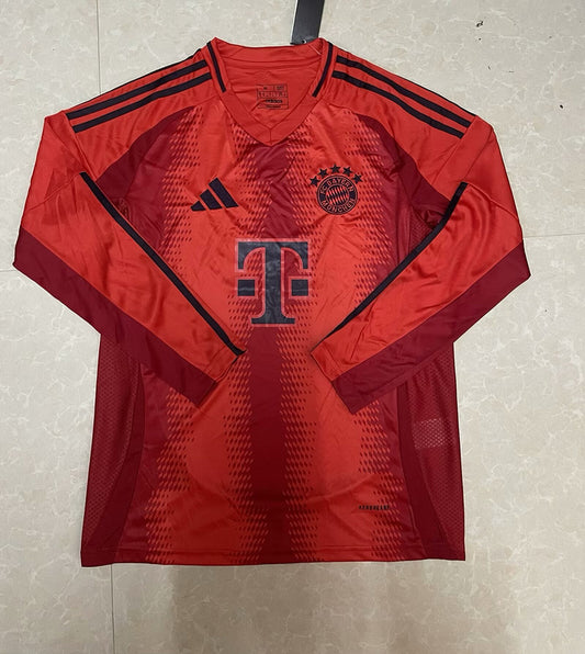 Bayern Munich 2024/25 Home Jersey (Long Sleeve)