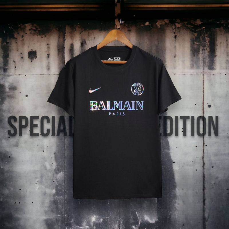 PSG ‘BALMAlN’ Premium Jersey - Black