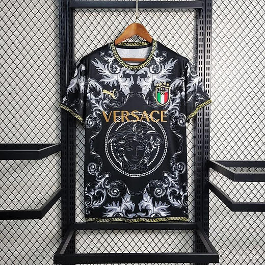 Italy ‘Versace’ Premium Jersey - Black