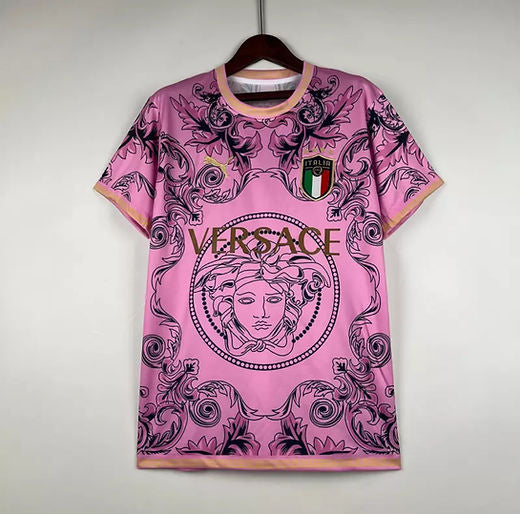 Italy ‘Versace’ Premium Jersey - Pink