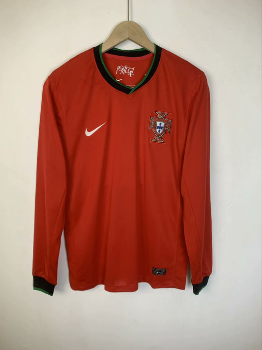 Portugal 2024/25 Home Jersey (Long Sleeve)