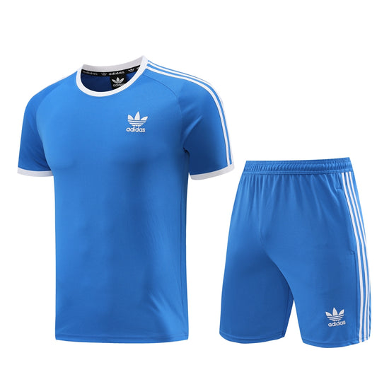 Dri-Fit Training Set - Blue / White