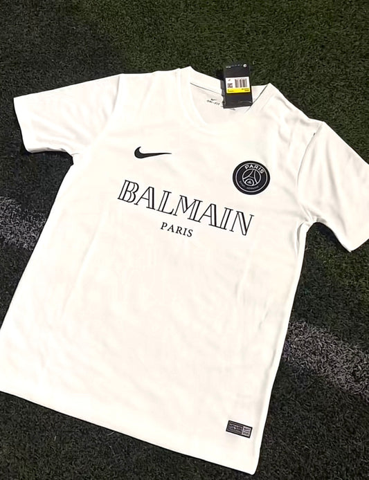 Paris Special Edition ‘BALMAlN’ Jersey - White