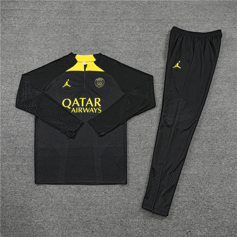 Black / Yellow (New Season) - Paris Tracksuit