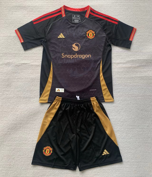 Manchester United Training Set - Black / Gold
