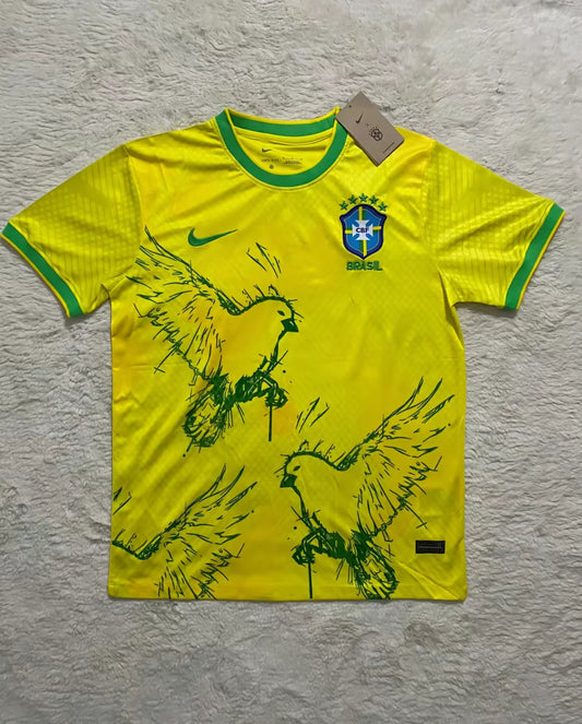 Brazil National Team Jersey - Yellow / Green