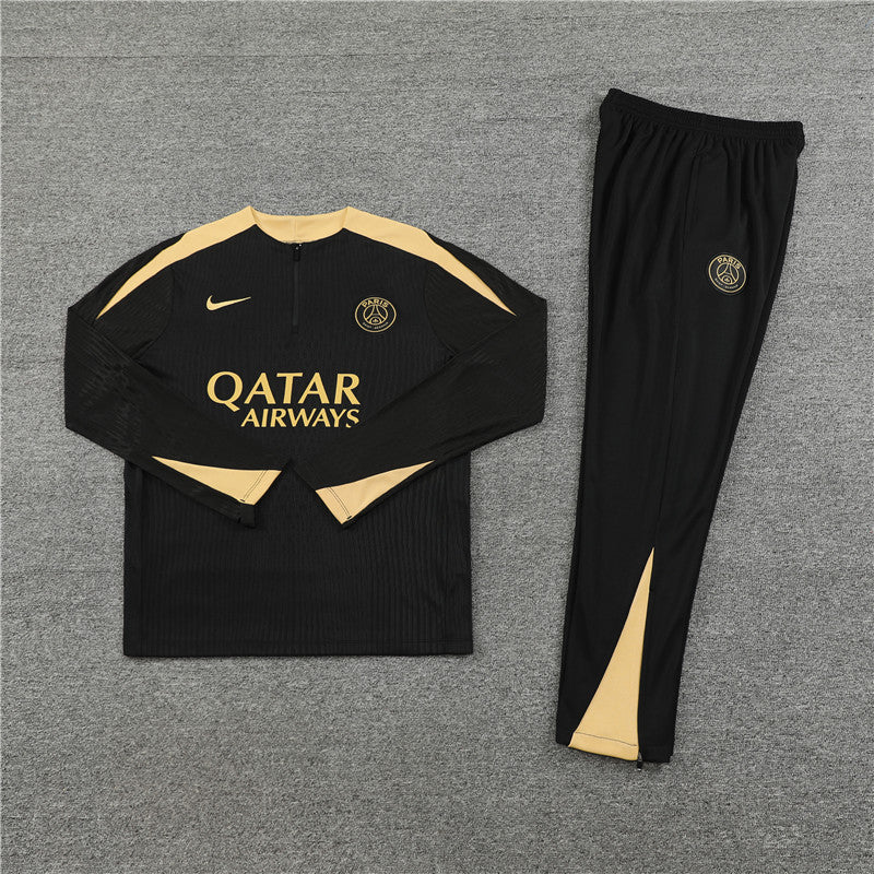 Black / Gold (New Season) - Paris Tracksuit