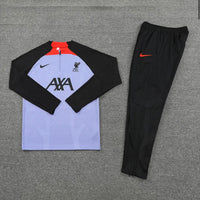 Liverpool 1/4 Zip Tracksuit - Lilac