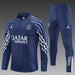 Blue / White Sleeve - Paris Tracksuit