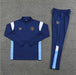 Manchester City 1/4 Zip Tracksuit - Navy Blue