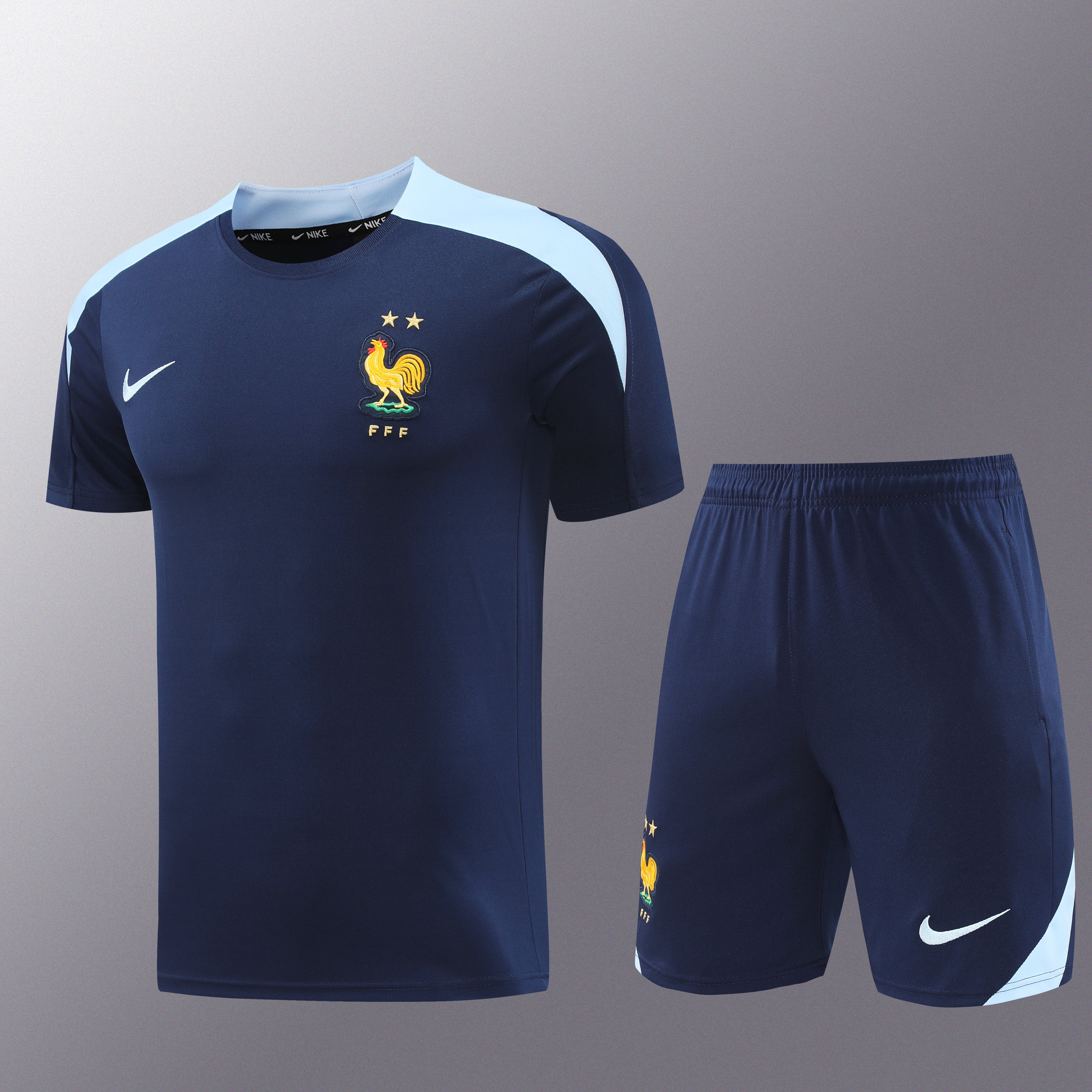 France Training Set - Navy / Cyan