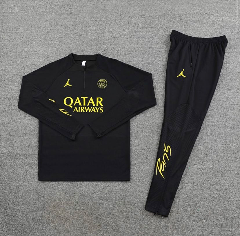 Black and Gold - Paris Tracksuit