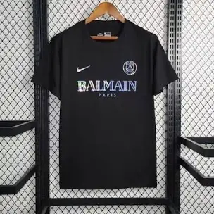 PSG ‘BALMAlN’ Premium Jersey - Black