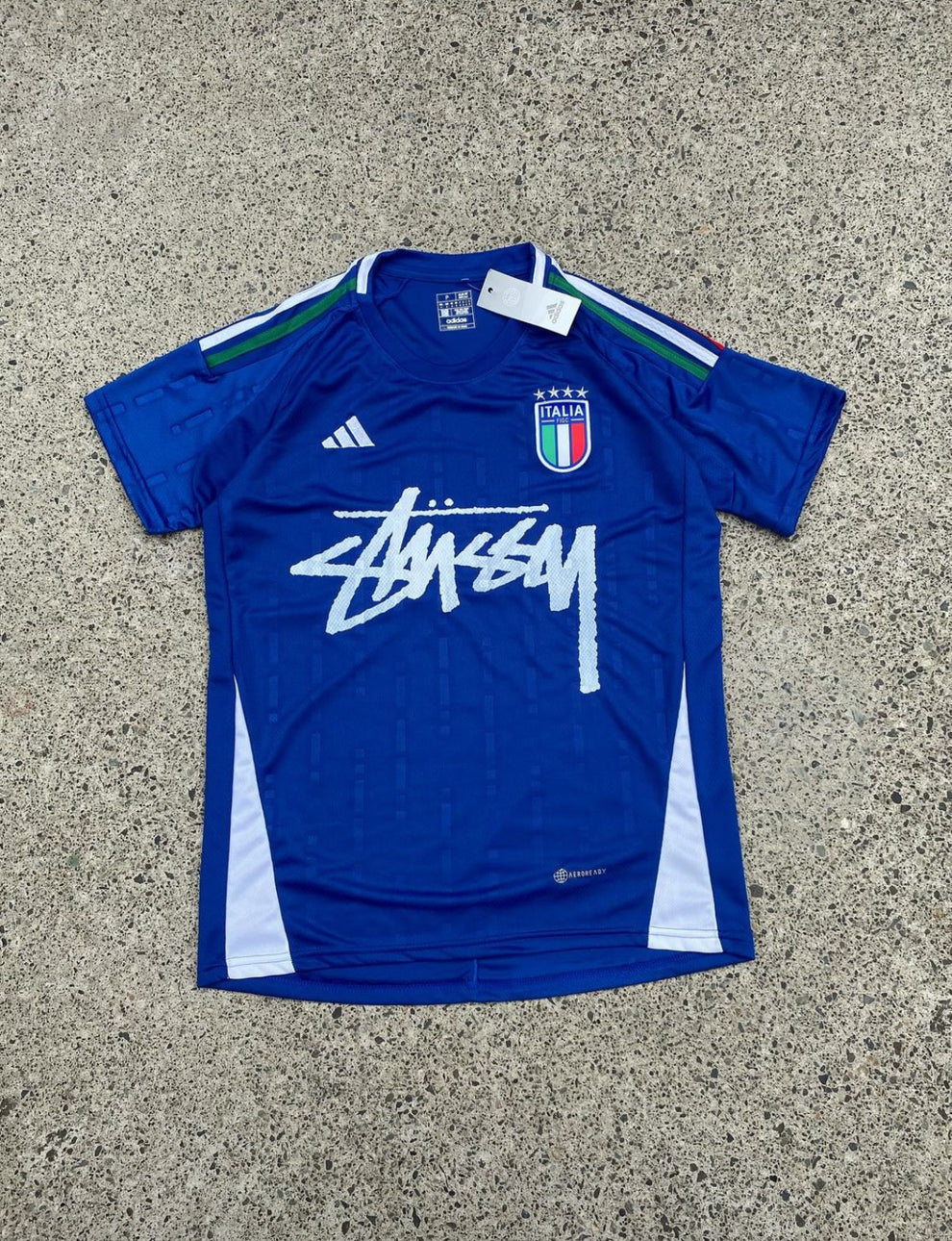 Italia x STÜSSY (Blue) - Special Edition Jersey