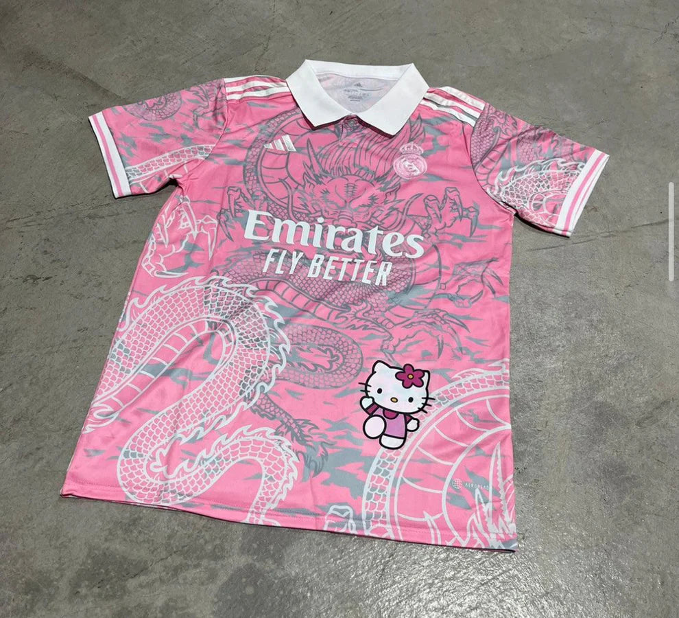 Real Madrid Special Jersey - Hello Kitty (Pink)