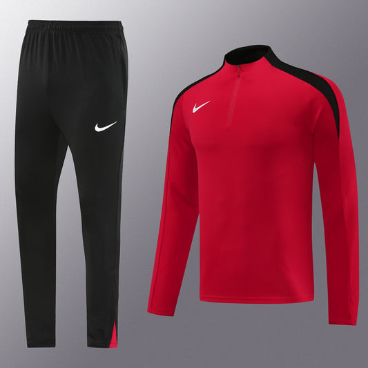 Dri-Fit Academy Set (New Season) - Red / Black